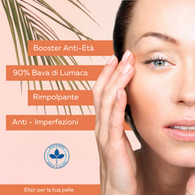 Carica l'immagine nel visualizzatore di Gallery, BIO Siero Viso con 90% Bava di Lumaca