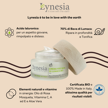 Carica l'immagine nel visualizzatore di Gallery, BIO Crema Viso con 70% Bava di Lumaca e Acido Ialuronico