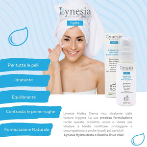 Crema Viso Lynesia Hydra con Bava di Lumaca e Aloe Vera